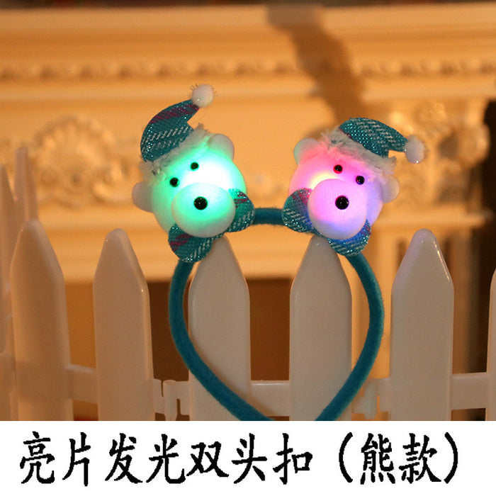 Wholesale Christmas Luminous Headbands,  Christmas Party Headbands
