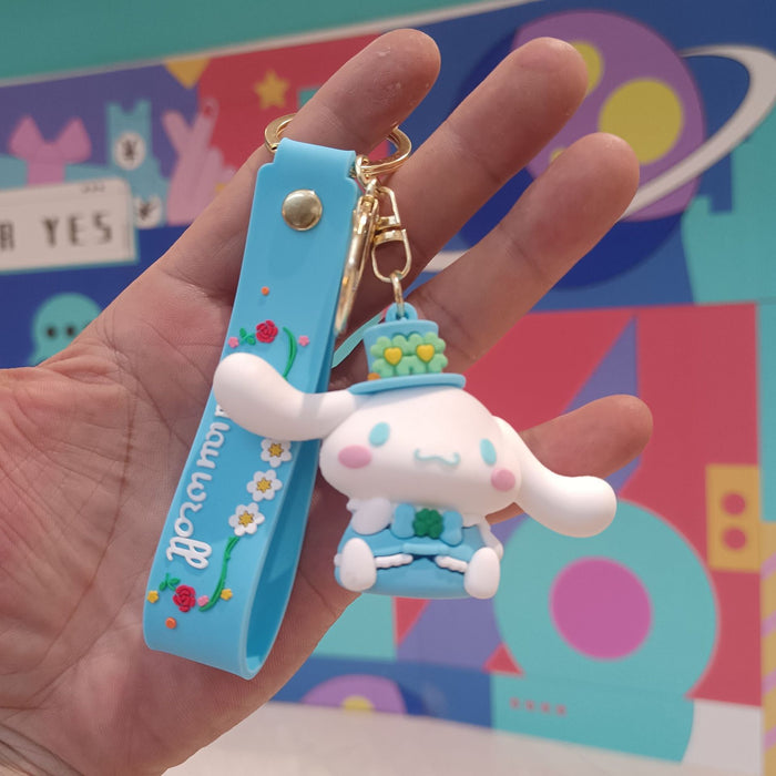 Wholesale Silicone Cartoon Doll Keychain(S) JDC-KC-YChang002