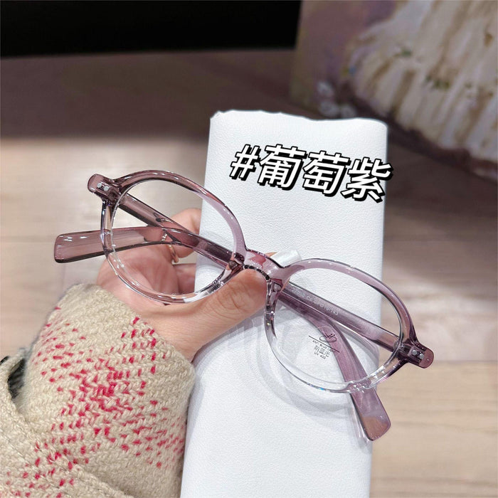 Wholesale Stylish glasses with retro small frame and high-end oval frame