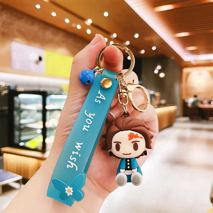 Wholesale Cute PVC Keychain Pendant JDC-KC-MLZ001