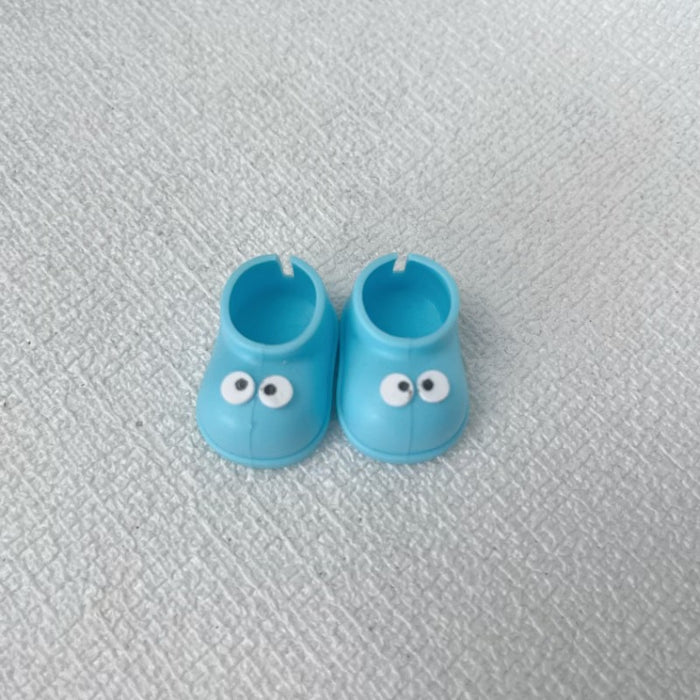 Wholesale Cute and playful hand-painted colorful shoes with small eyes