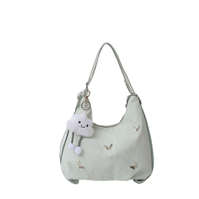 Wholesale Large capacity bag, high-end feel, niche commuting tote bag, backpack, single shoulder, crossbody backpack