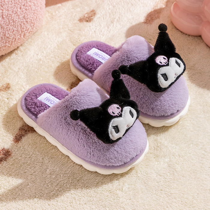 Wholesale Cotton Slippers Women' s Cute Home Indoor Baotou Cotton Slippers Warm Wool Slippers Slippers Winter