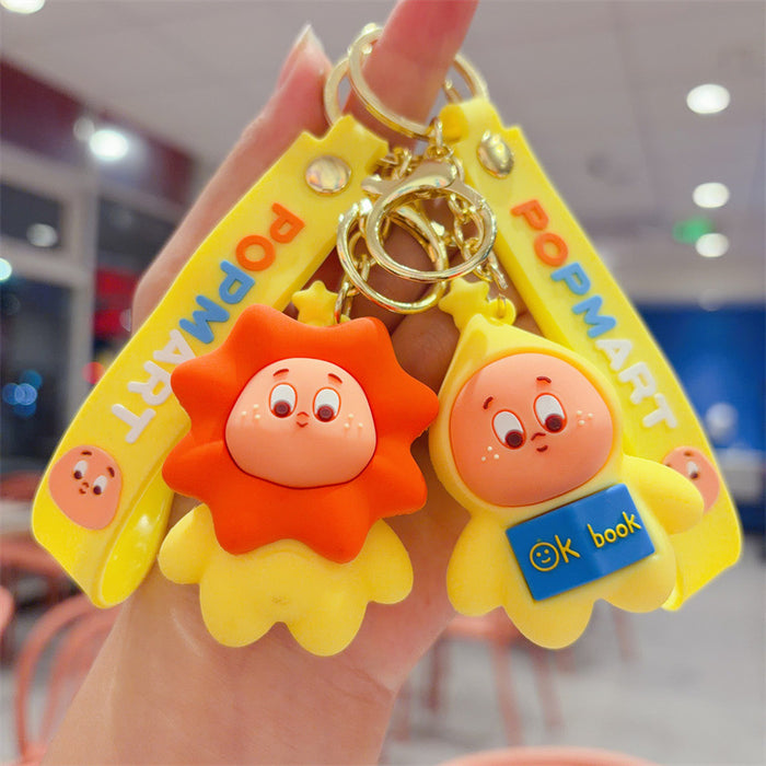 Wholesale Cute Cartoon Keychain Creative Key Bag Charm