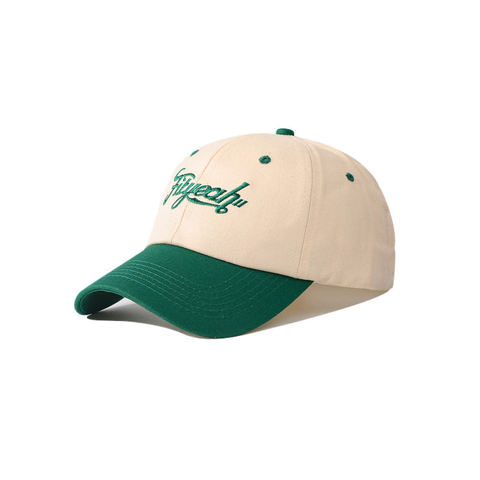 Wholesale Contrast Color Cap Couple All-match Sports Cap Women's  Spring and Summer Baseball Cap
