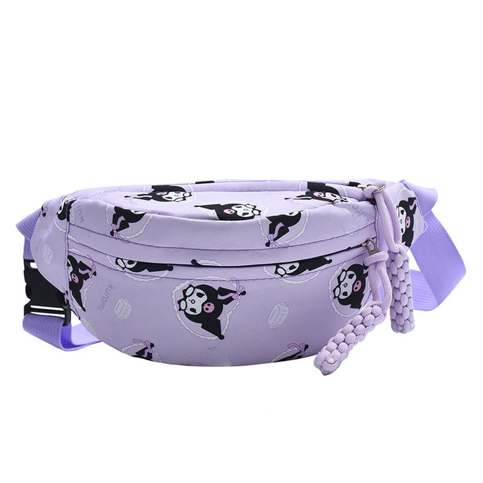 Wholesale Children's Waist Bag Shoulder Bag Small Fresh Cartoon Children's Chest Bag Large Capacity Macaron Casual Bag