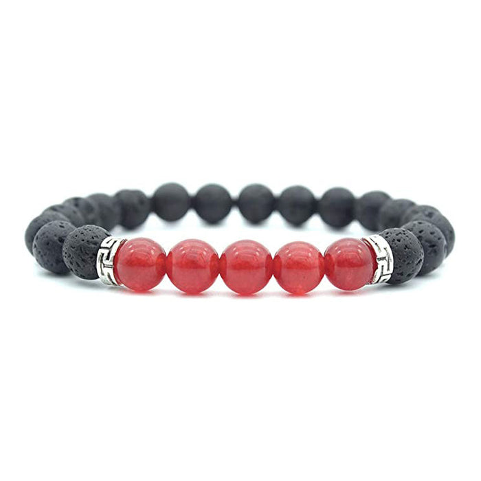 Wholesale Natural stone volcanic stone emperor stone turquoise bracelet