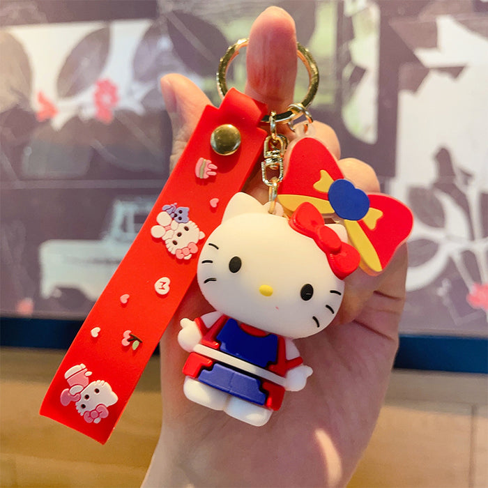 Wholesale Cartoon Doll PVC Keychain JDC-KC-JinG017