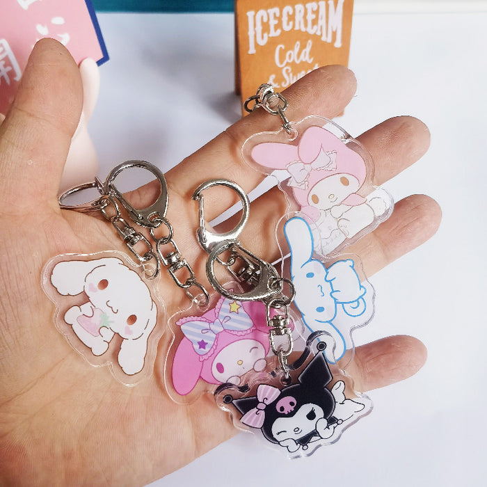 Wholesale Cartoon Acrylic Keychains JDC-KC-ChuangYi012