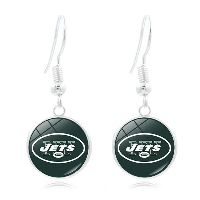 Wholesale Football Team  Pattern Earrings   Ear Jewelry