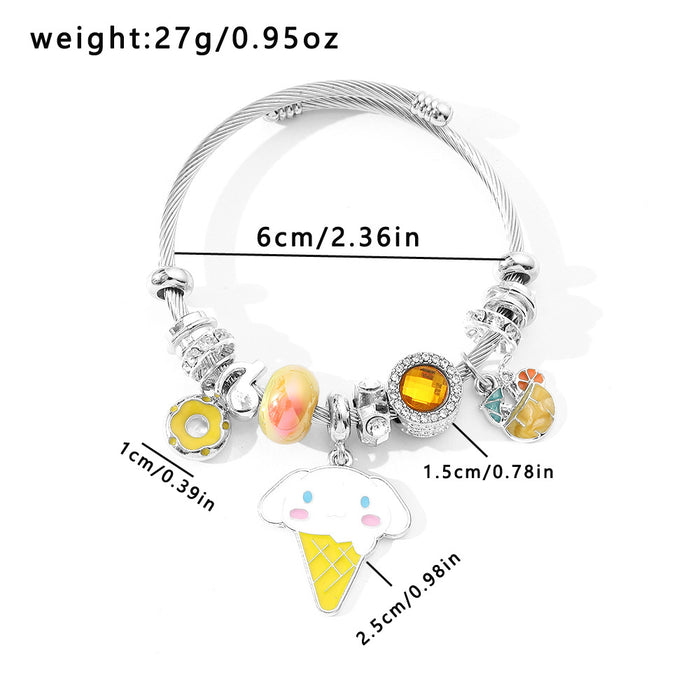 Wholesale DIY bead bracelet rhinestone