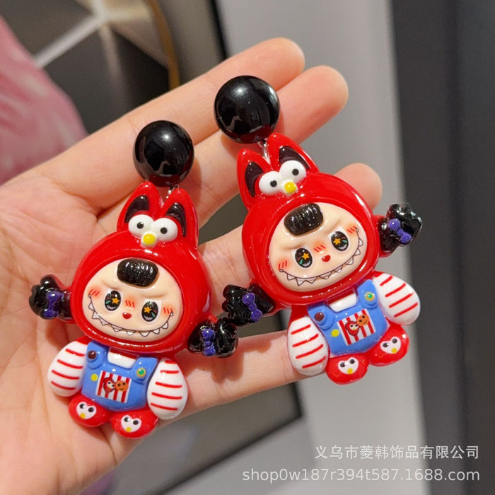 Wholesale Handmade fashionable silver needle personalized earrings and ear clips