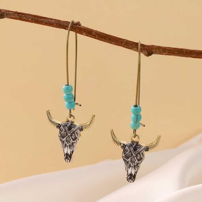 Wholesale retro national style earrings