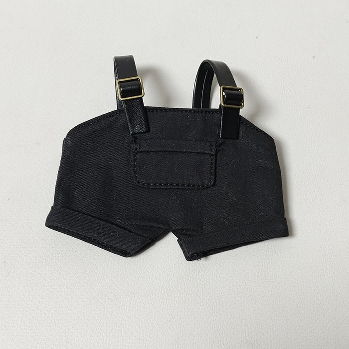 Wholesale cloth multicolor suspenders striped short sleeve sweater suit clothes