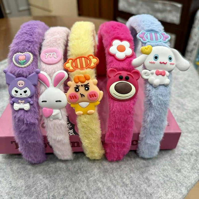 Wholesale Plush Cartoon Cute Princess Headbands