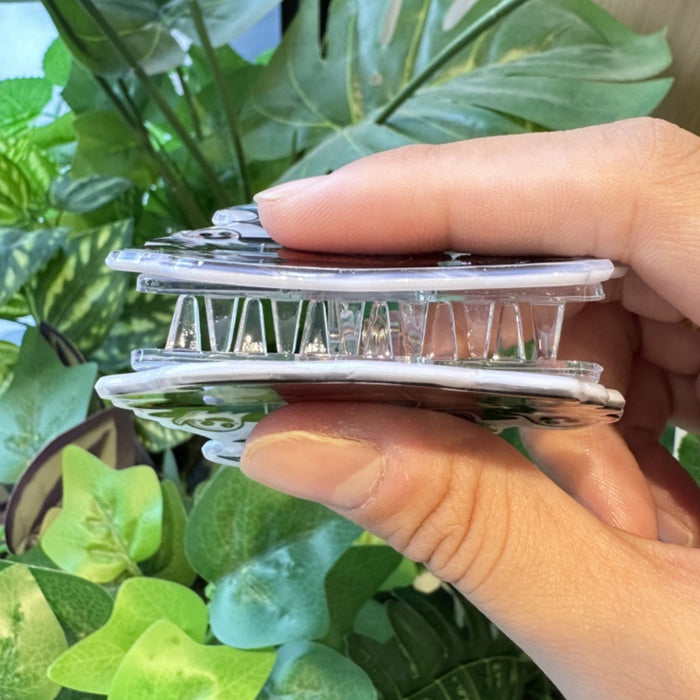 Wholesale Cute boating ghost clip,  playful ghost shark clip,  fun back of the head hairpin,   ponytail clip