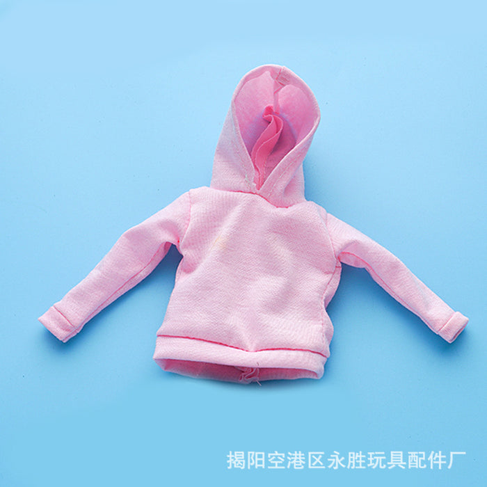 Wholesale Baby Doll Clothes Summer Mini  Hooded Long-Sleeved Sweatshirt Sports Top Baby Clothes