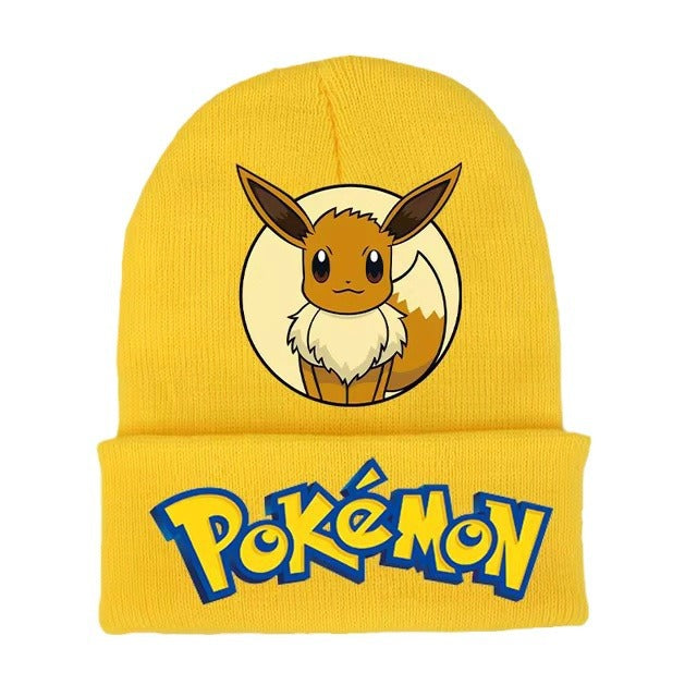 Wholesale Student Cartoon Print Knitted Hats Men and Women Wool Hats JDC-FH-JR002