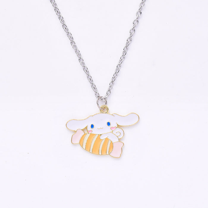 Wholesale Cartoon Cute Necklace Dog Necklace Student Couple Girlfriend Accessories