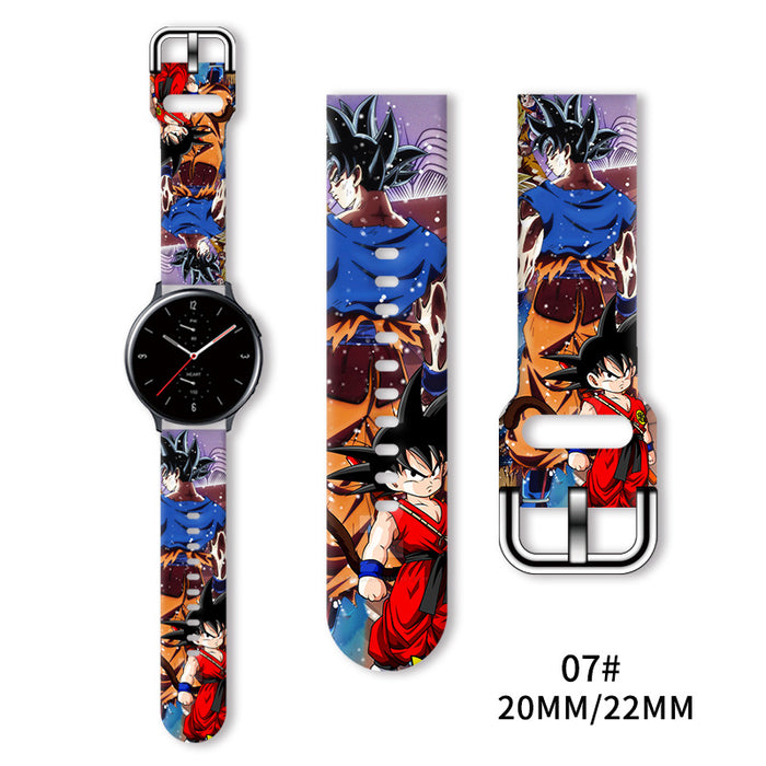 Wholesale Printed Tpu Watch Strap Wrist Strap JDC-WD-NuoQi070