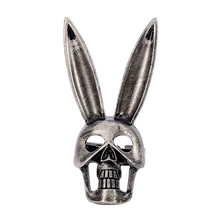 Wholesale Alloy Rabbit Skull Ring JDC-RS-XK001