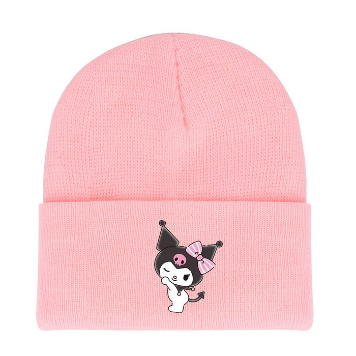 Wholesale Autumn and Winter Cartoon Cute Knitted Wool Hat JDC-FH-JieRui001