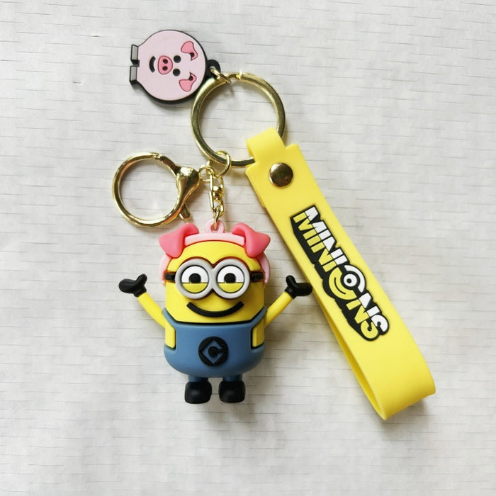 Wholesale PVC Cartoon Doll Keychain JDC-KC-WuYi273