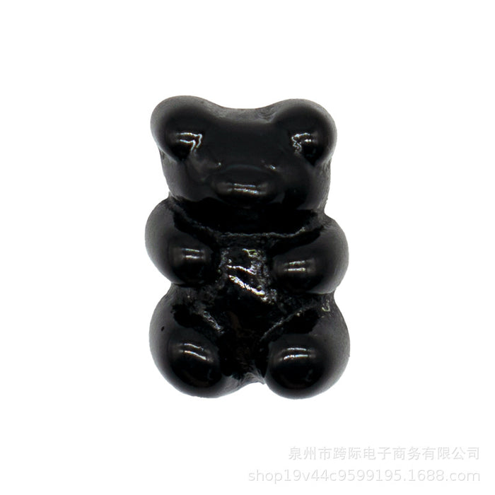 Wholesale Creative Transparent Acrylic Light Color Transparent Bear DIY Shoes Flower Shoes Buckle Accessories Accessories