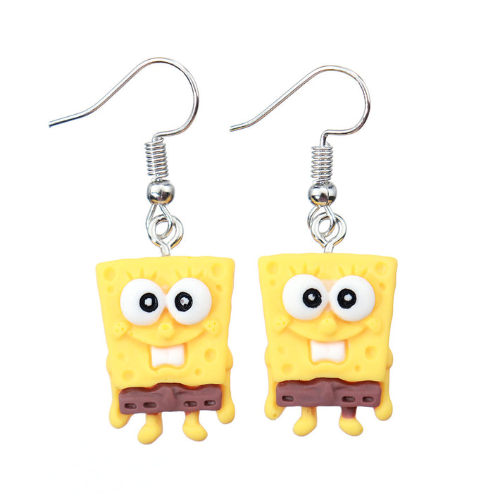 Wholesale Sponge Baby Resin Earrings JDC-ES-NiQ001