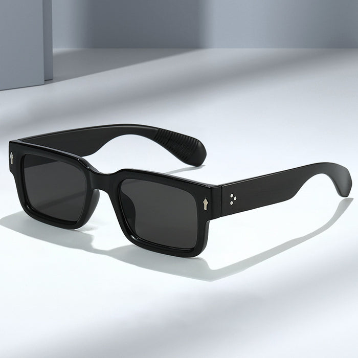 Wholesale  color matching box sunglasses sun protection personalized sunglasses rivet sunglasses
