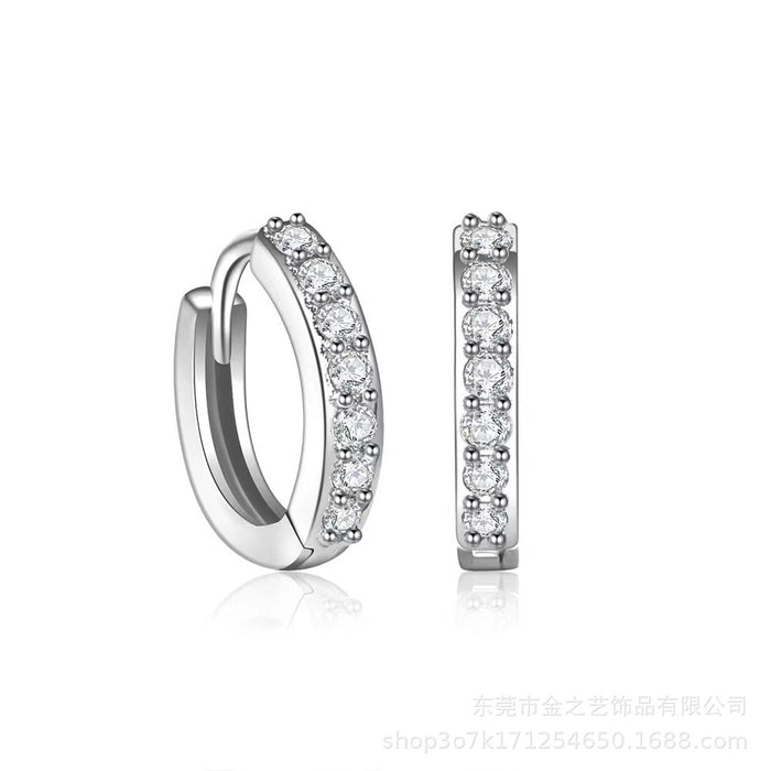 Wholesale Single row diamond earrings