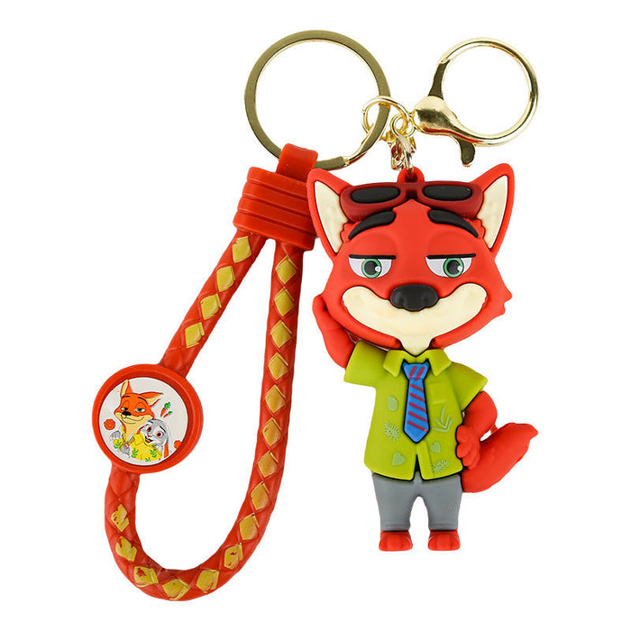 Wholesale   Keychain Cute  Doll School Bag Pendant Car Key Chain Hanging