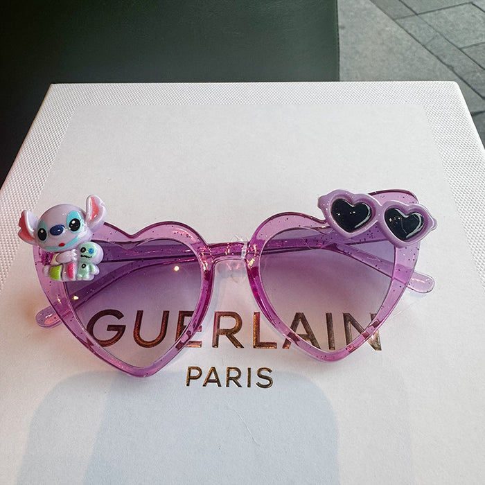 Wholesale Cartoon Love Sunglasses