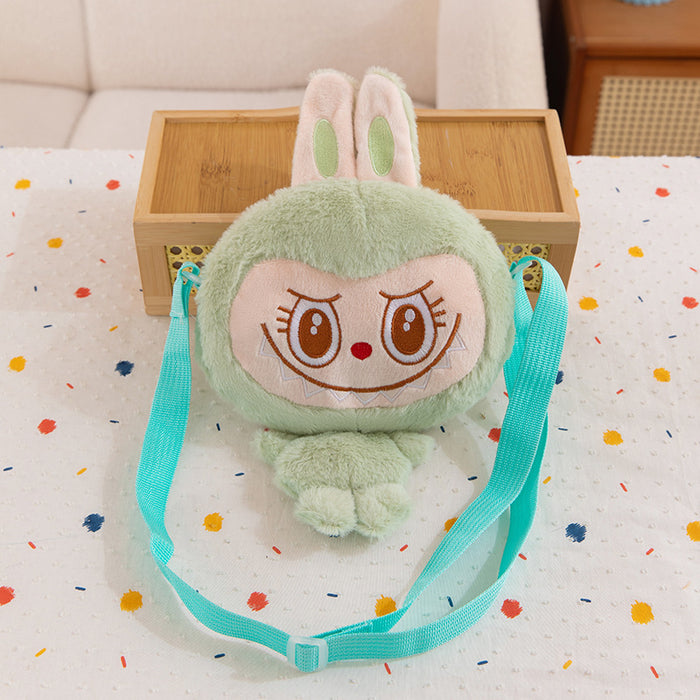 Wholesale Plush Bag Cartoon Children' s Coin Purse  Cute Bunny Doll Crossbody Shoulder Bag