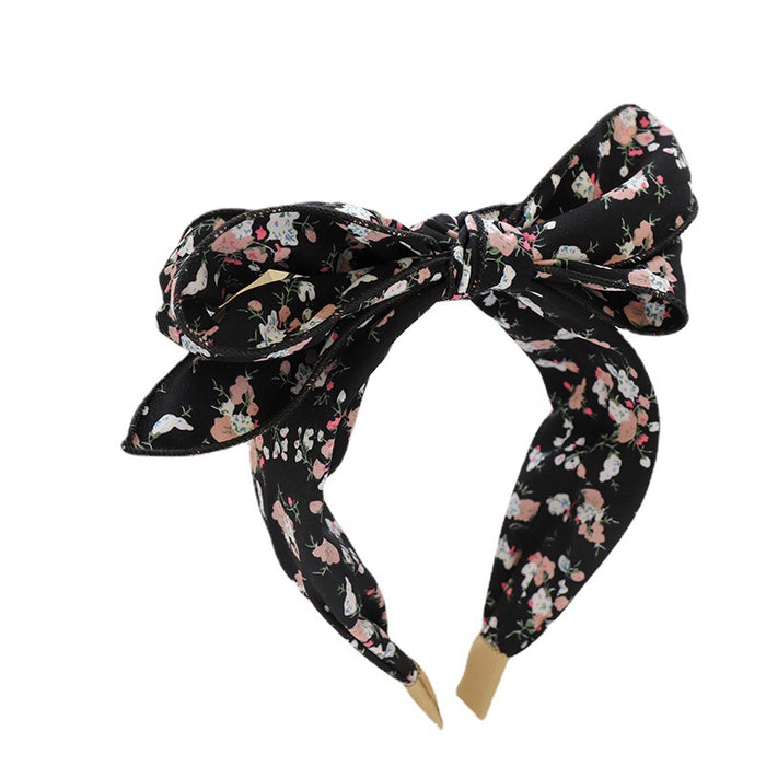 Wholesale Printing Bow Headband JDC-HD-MIs022