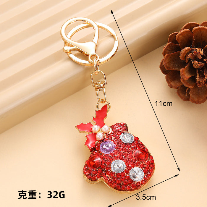 Wholesale Christmas Tree Keychain Decorative Accent Keychain Boutique MOQ≥2