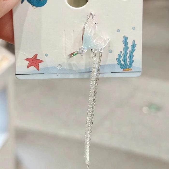 Wholesale Butterfly earrings, light luxury without ear holes and earrings