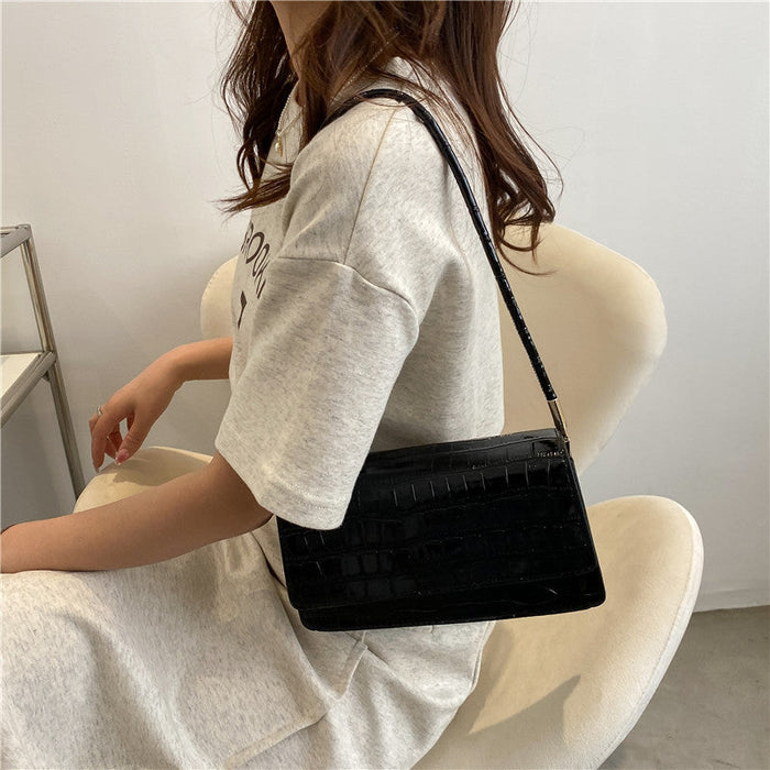 Wholesale Shoulder Bag PU Stone Texture Candy Color JDC-SD-XXH007