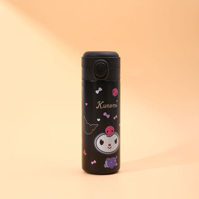 Wholesale Cartoon Thermos Cup Large Capacity Buckle Cup Cartoon Stainless Steel Pea Cup