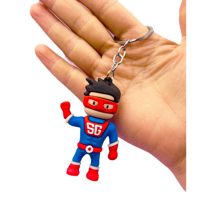 Wholesale PVC Cartoon Doll Keychain JDC-KC-XiangY052