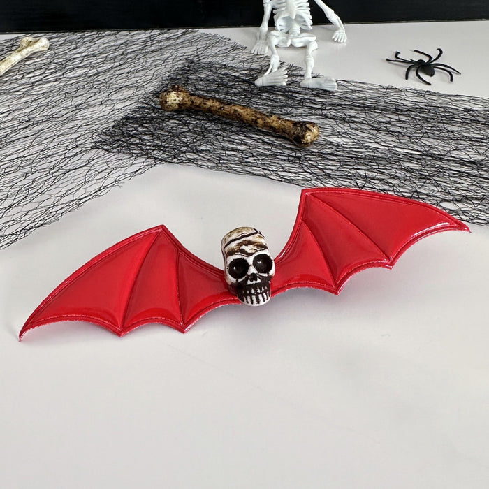 Wholesale New Halloween Headdress Dark Series Funny Pumpkin Single Eye Devil Bat Wings Side Hairpin Hairpin