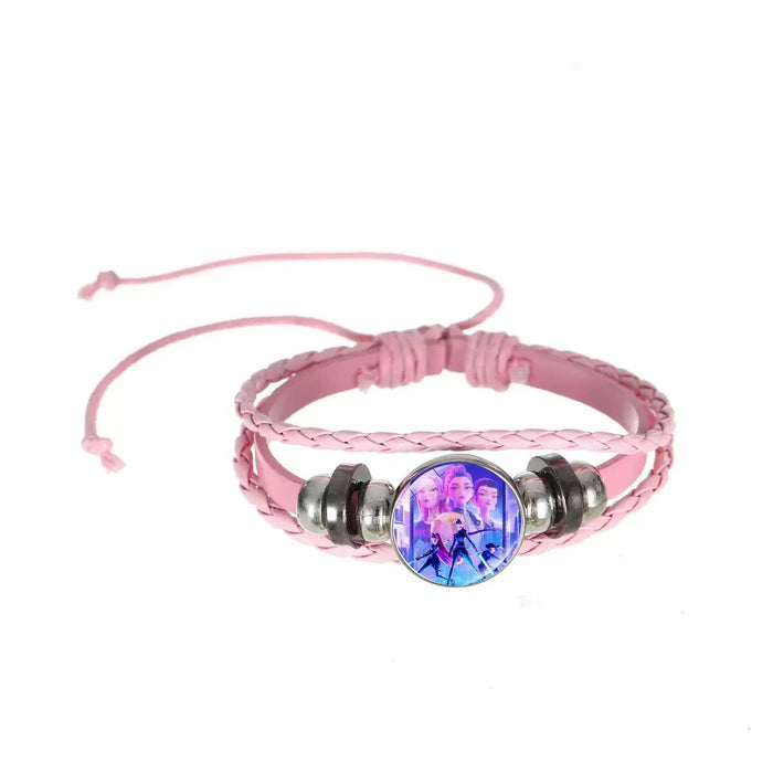 Wholesale K-POP Multi-layered Woven Beaded Bracelet