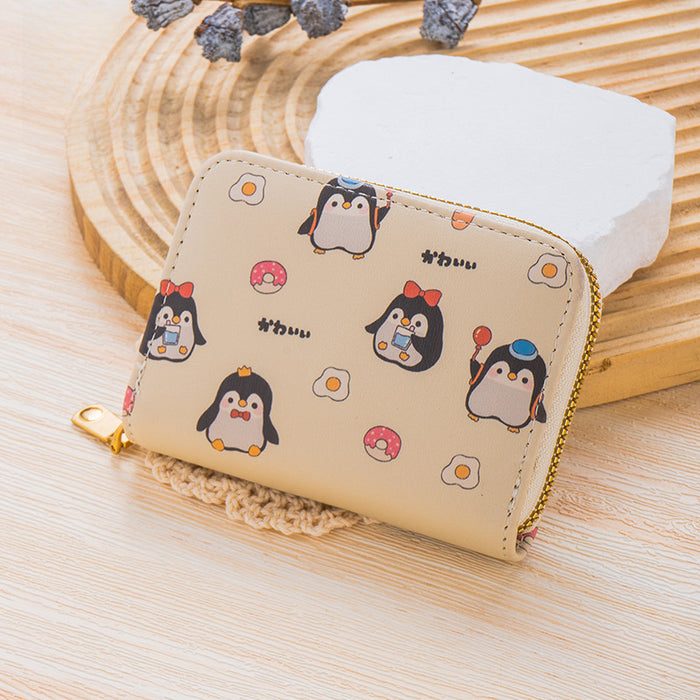 Wholesale  cartoon printing organ card holder coin purse  card holder