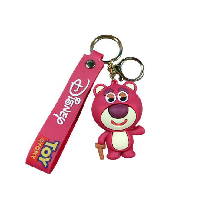 Wholesale Silicone Cartoon Doll Keychain JDC-KC-MingT100