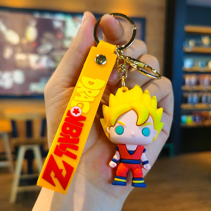 Wholesale Cartoon Doll 3D Rubber Keychain JDC-KC-Tingm060