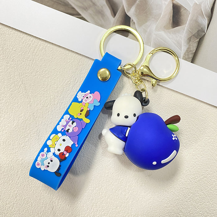 Wholesale Cartoon Cat Keychain Doll Pendant Cute Bag Key
