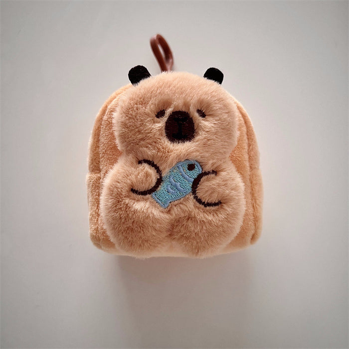 Wholesale Cute cartoon plush portable mini wallet