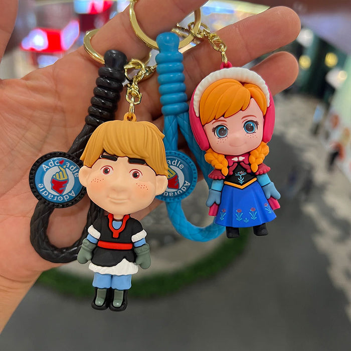 Wholesale PVC Cartoon Doll Keychain JDC-KC-XingS013