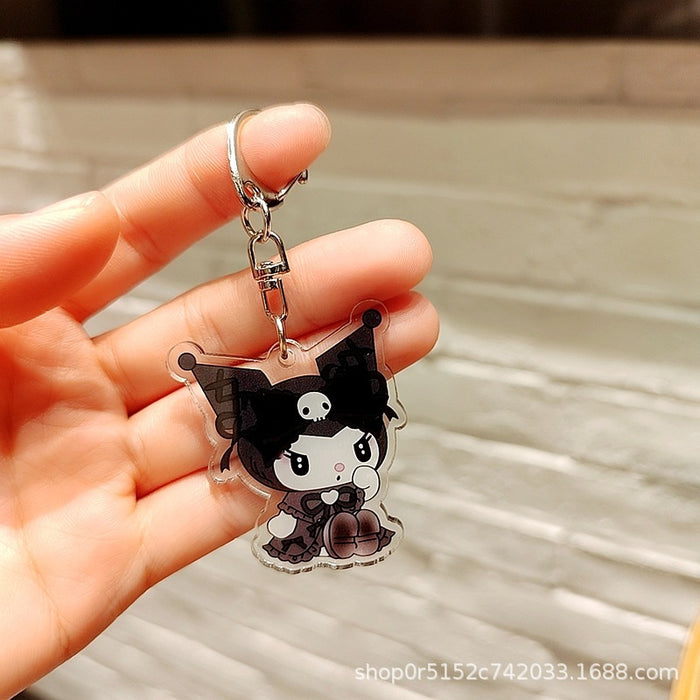 Wholesale Acrylic Keychain Cartoon Cute  Accessories Pendant Small Gift