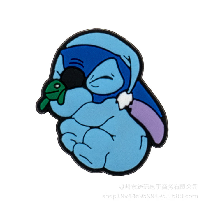 Wholesale New Cute Anime Party Straw Decoration Cartoon Straw Cover Straw Cap Silicone Dust Stopper Cross border Product